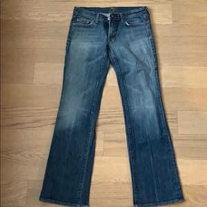 7 for All Mankind Light Wash bootcut Jeans